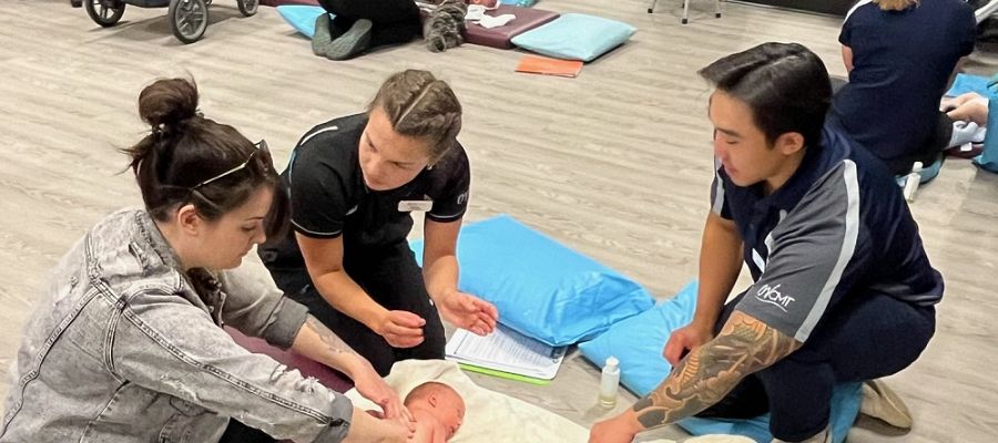 Nurturing Beginnings: Infant Massage Day at Okanagan Valley College of Massage Therapy